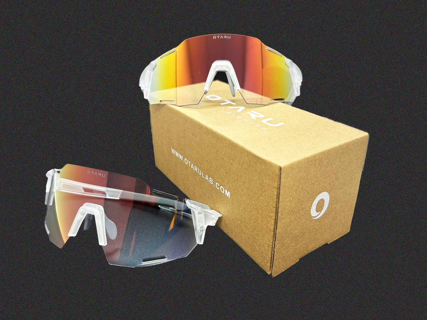 Elicit - Transparent / Orange Red